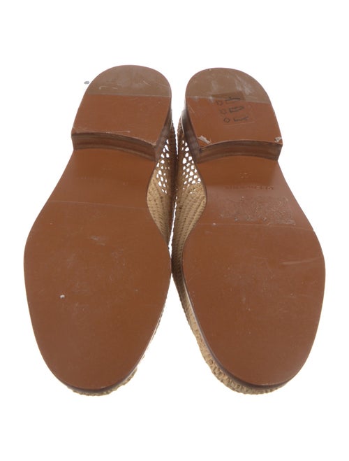 Robert Clergerie Raffia Mules