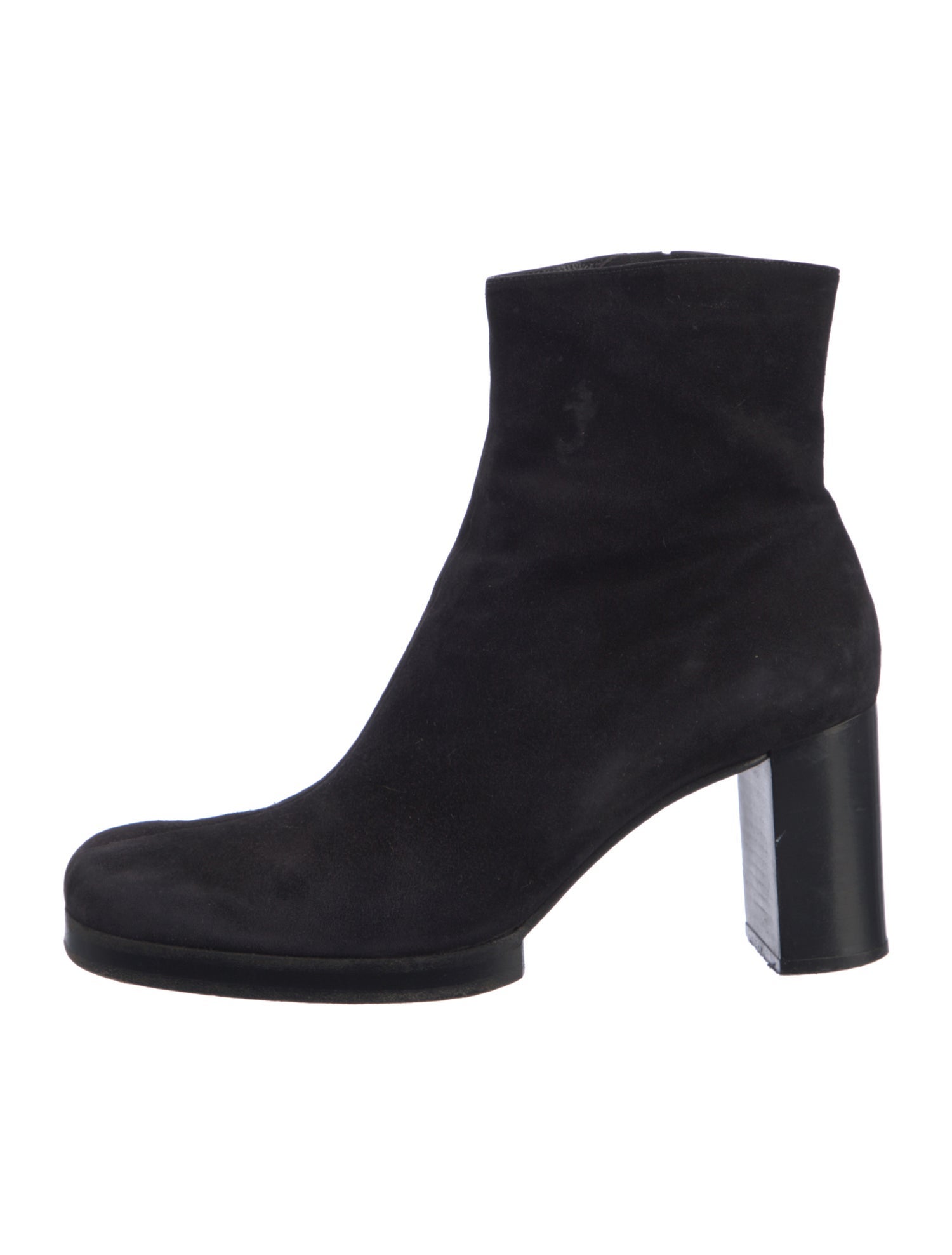 Robert Clergerie Suede Eyelet Trim Boots