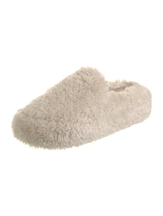 Robert Clergerie Shearling Mules