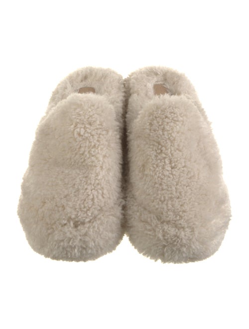 Robert Clergerie Shearling Mules