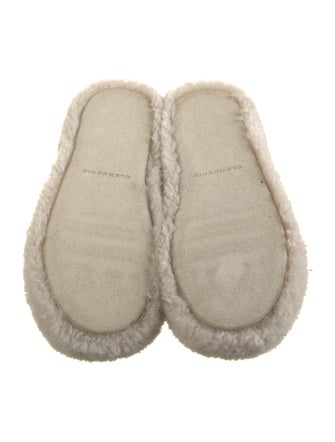 Robert Clergerie Shearling Mules