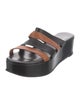 Robert Clergerie Leather Slides