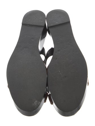 Robert Clergerie Leather Slides