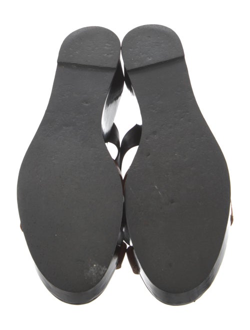 Robert Clergerie Leather Slides