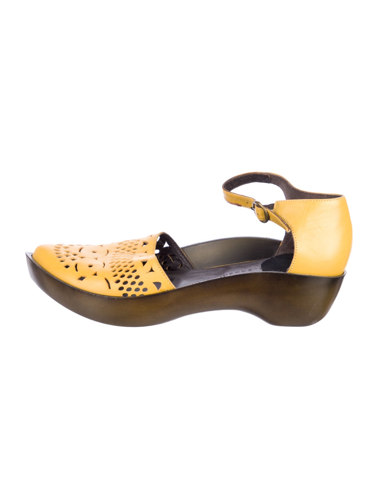 Robert Clergerie Leather Mules