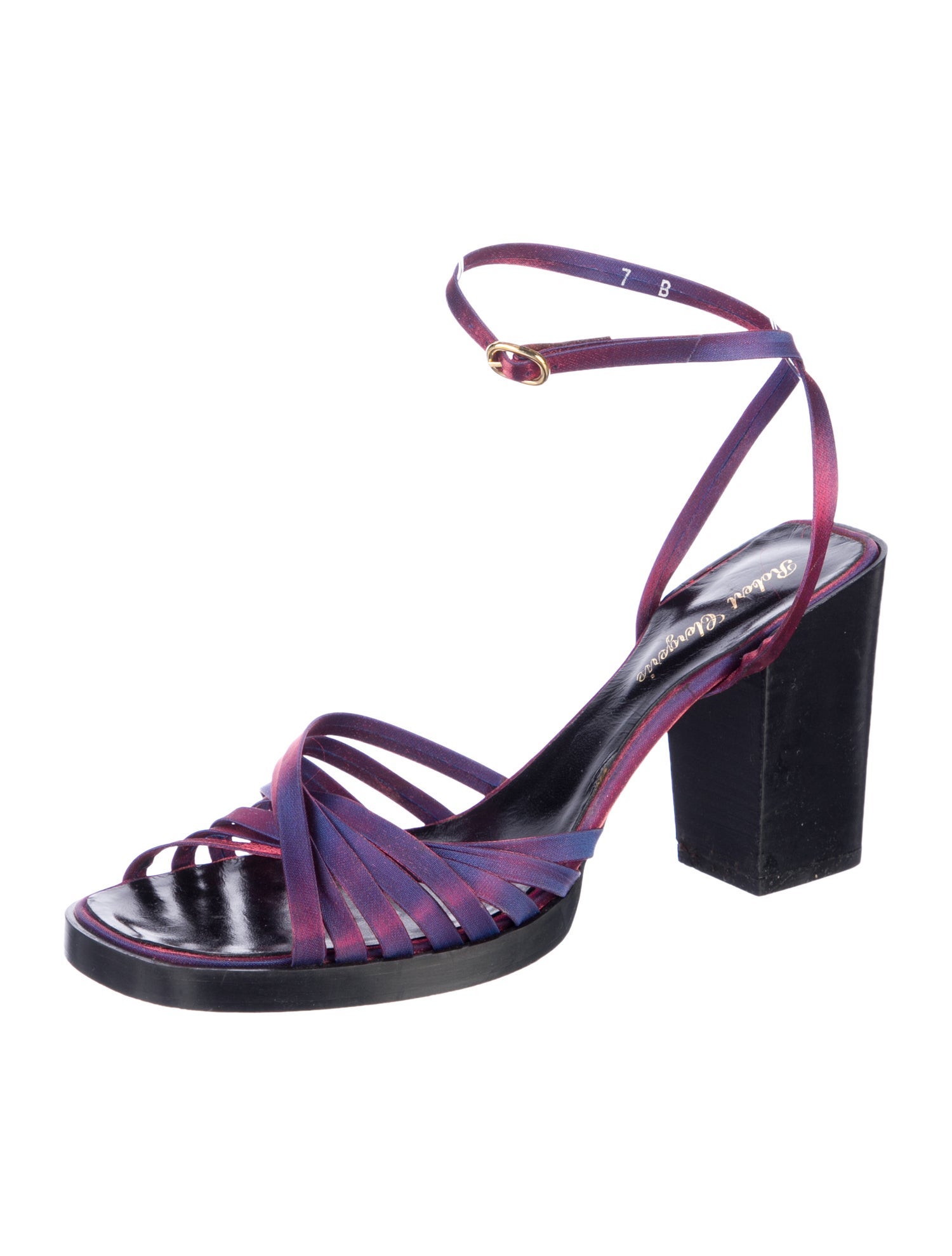 Robert Clergerie Satin Sandals