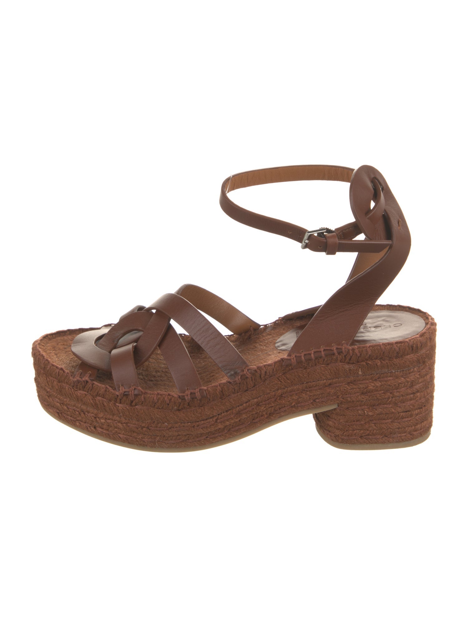 Robert Clergerie Leather Espadrilles