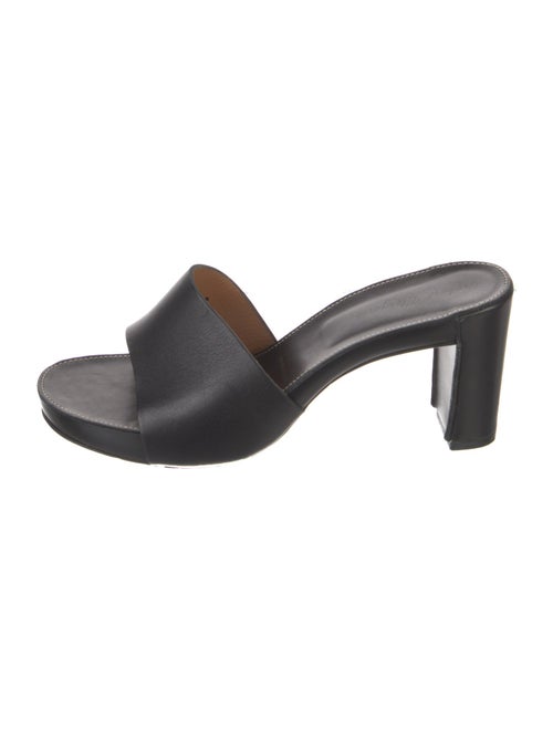 Robert Clergerie Leather Slides