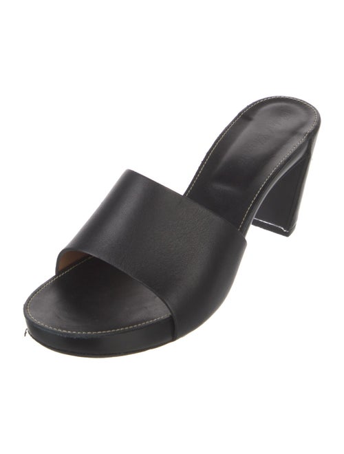 Robert Clergerie Leather Slides