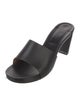 Robert Clergerie Leather Slides