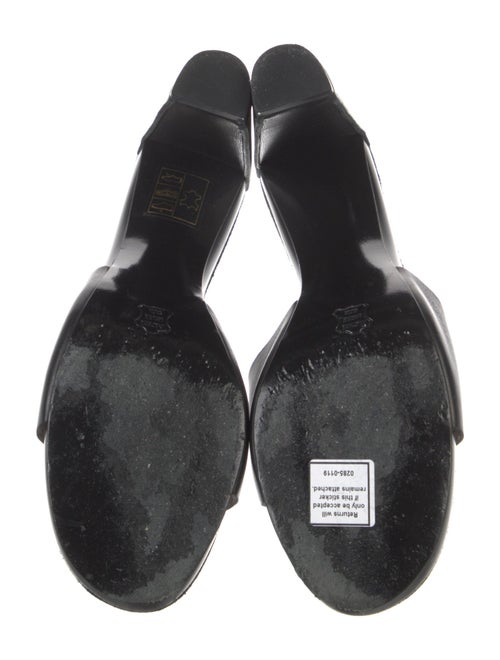 Robert Clergerie Leather Slides