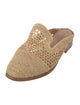 Robert Clergerie Straw Mules
