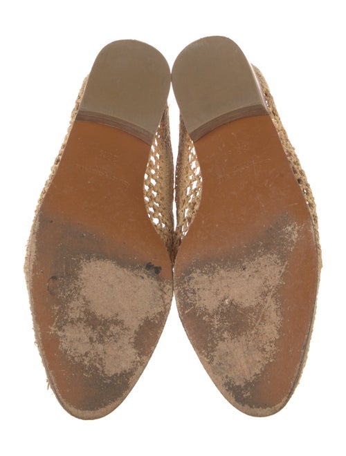 Robert Clergerie Straw Mules