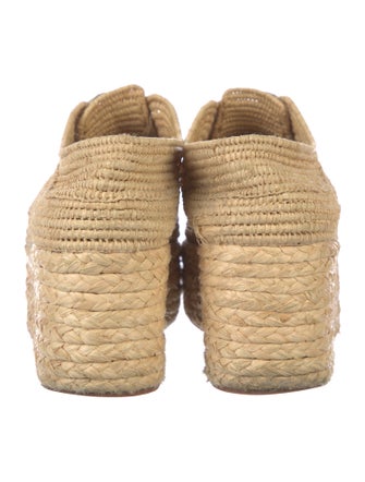 Robert Clergerie Straw Oxfords