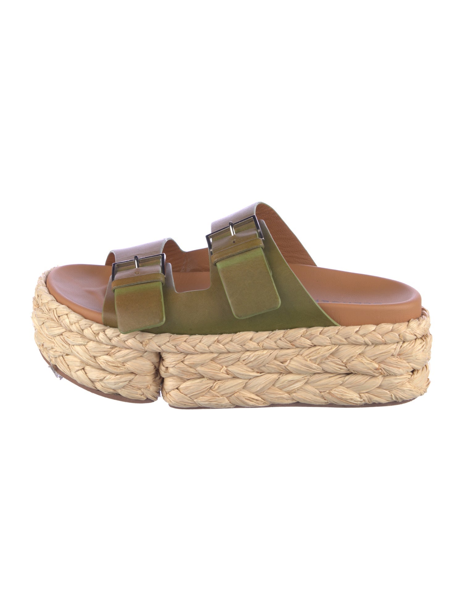 Robert Clergerie Leather Espadrilles