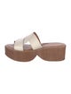 Robert Clergerie Leather Slides