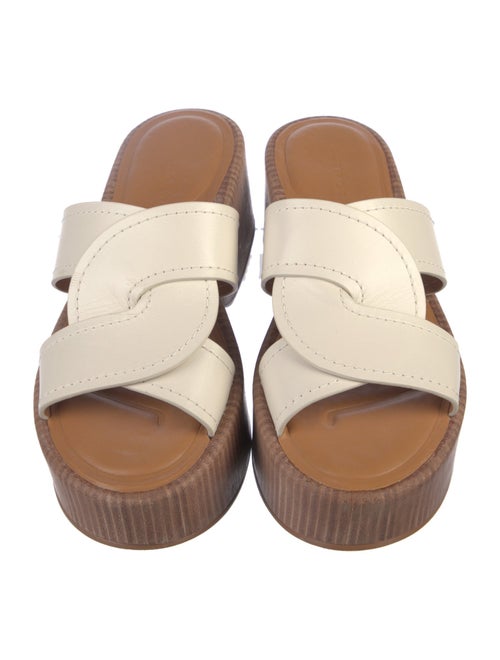 Robert Clergerie Leather Slides