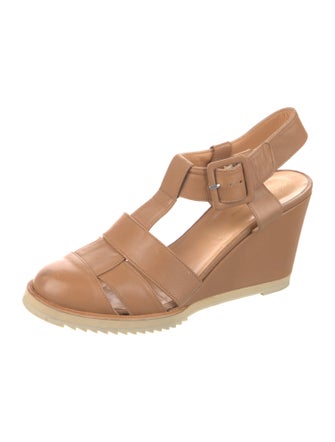 Robert Clergerie Leather T-Strap Pumps