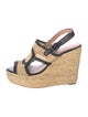 Robert Clergerie Straw Espadrilles