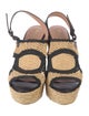 Robert Clergerie Straw Espadrilles