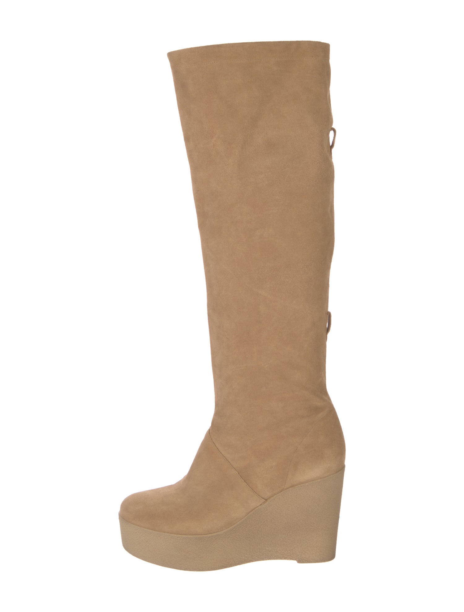 Robert Clergerie Suede Slouch Boots