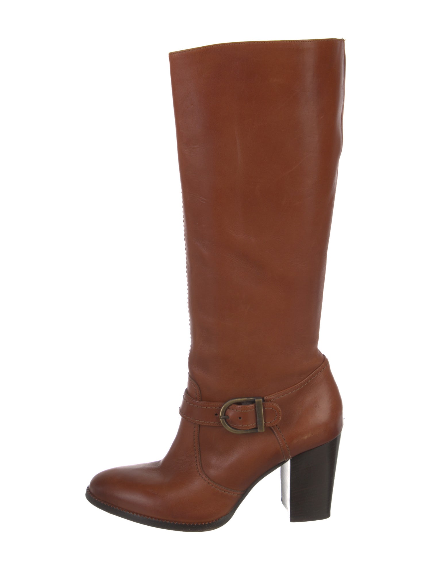 Robert Clergerie Leather Riding Boots