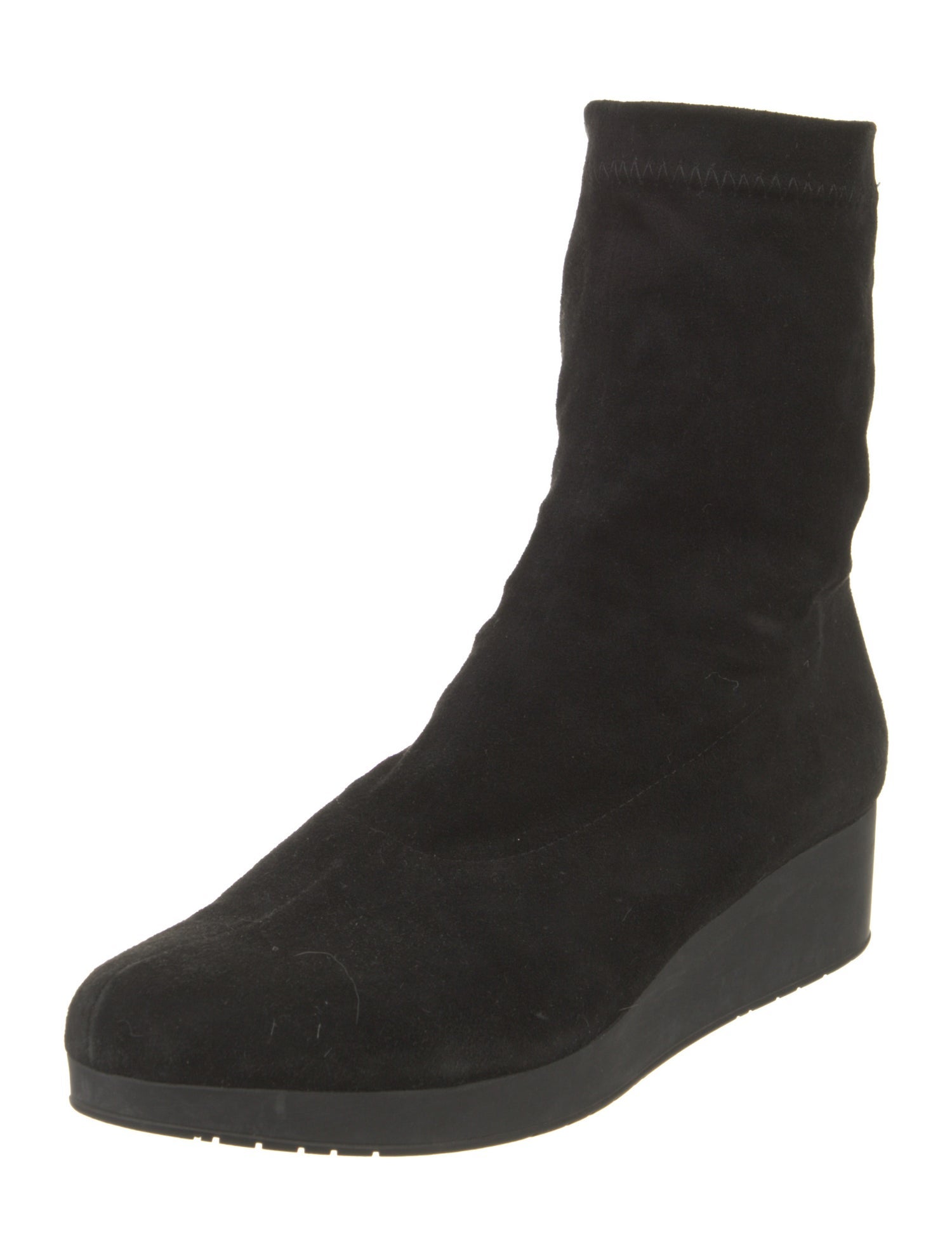 Robert Clergerie Suede Sock Boots