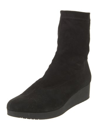 Robert Clergerie Suede Sock Boots