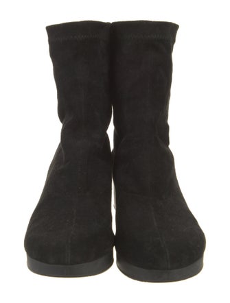 Robert Clergerie Suede Sock Boots