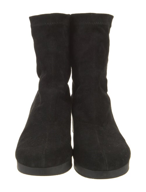Robert Clergerie Suede Sock Boots