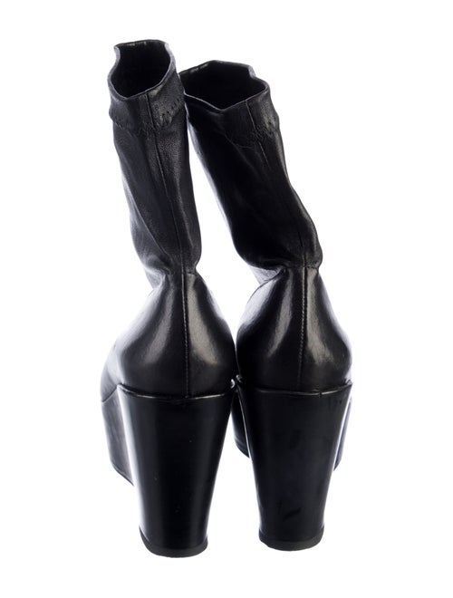 Robert Clergerie Leather Sock Boots