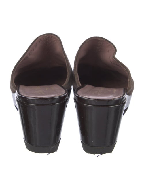 Robert Clergerie Suede Mules