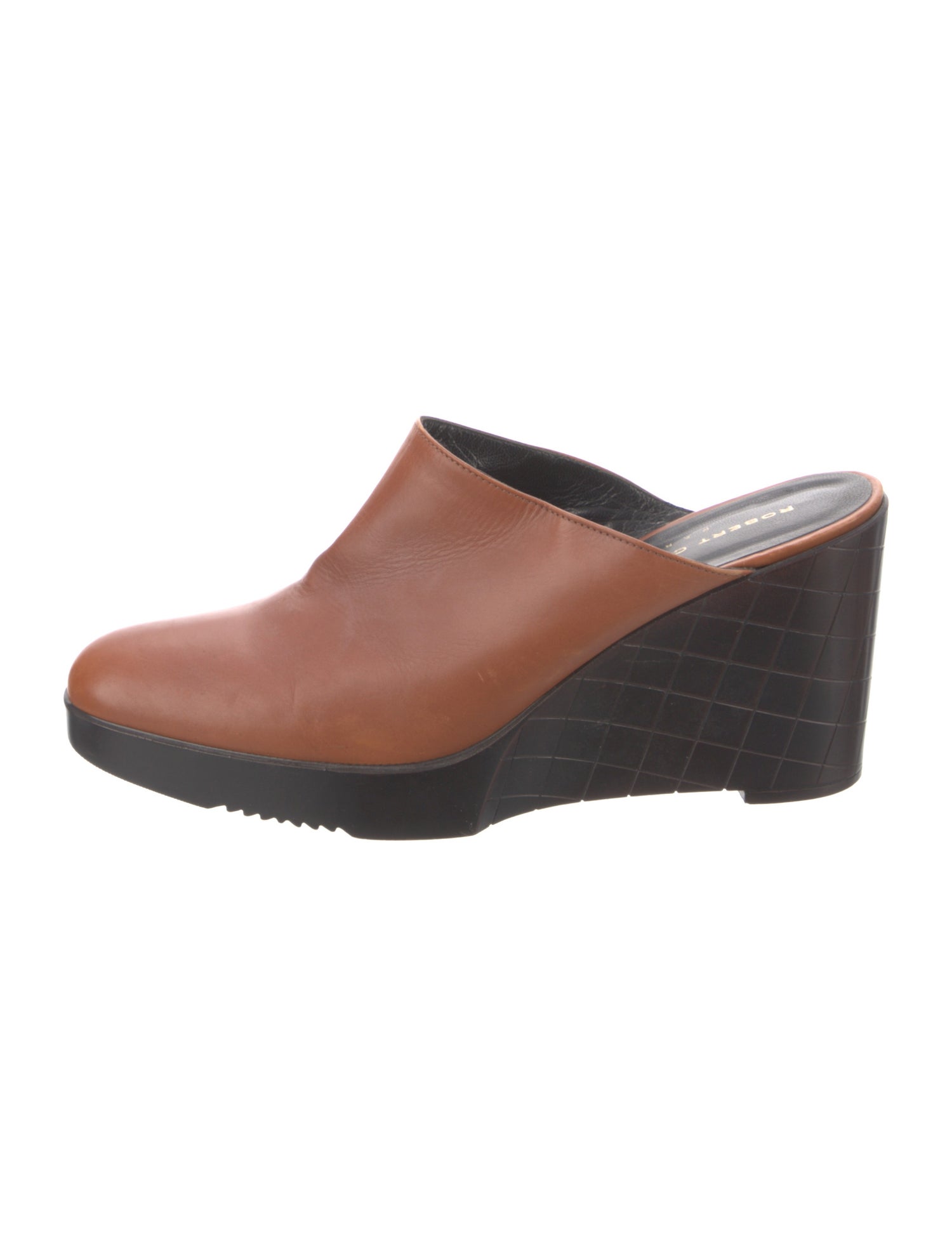 Robert Clergerie Leather Mules