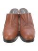 Robert Clergerie Leather Mules
