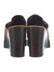 Robert Clergerie Leather Mules