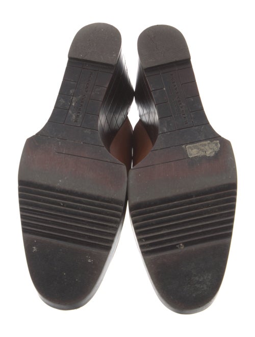 Robert Clergerie Leather Mules