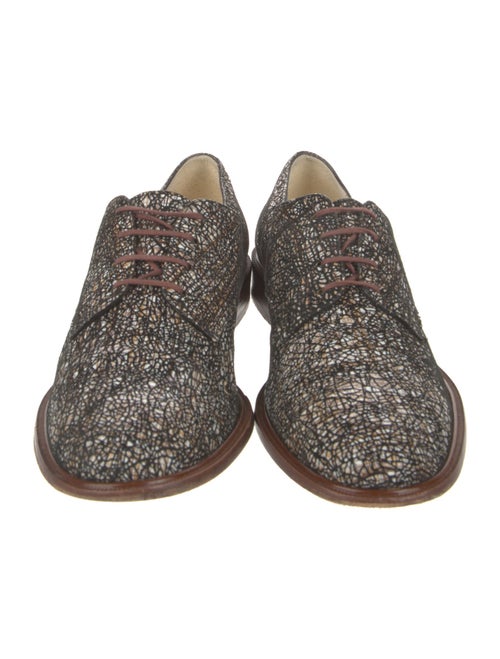 Robert Clergerie Printed Oxfords