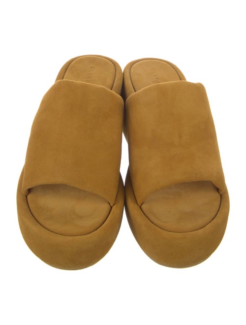 Robert Clergerie Suede Slides