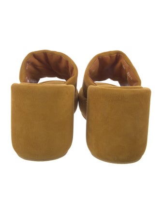 Robert Clergerie Suede Slides