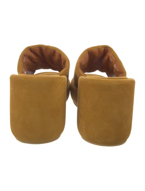 Robert Clergerie Suede Slides