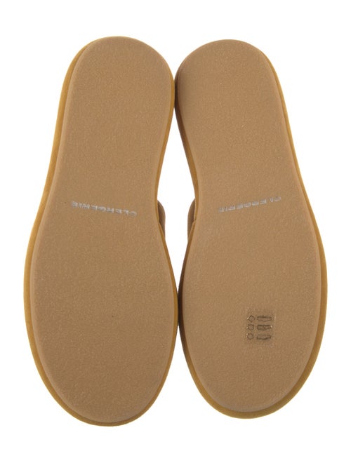 Robert Clergerie Suede Slides