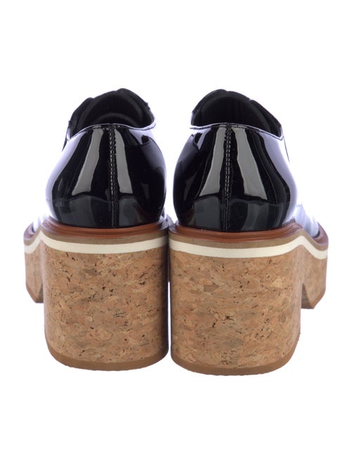 Robert Clergerie Patent Leather Wedge Sneakers