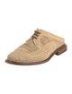 Robert Clergerie Raffia Mules