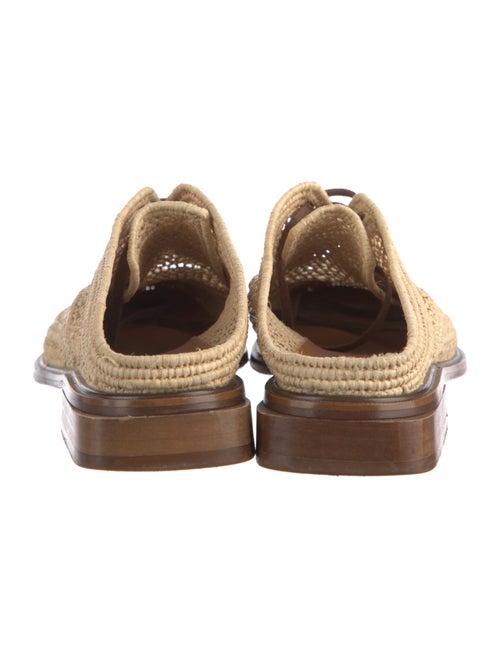 Robert Clergerie Raffia Mules