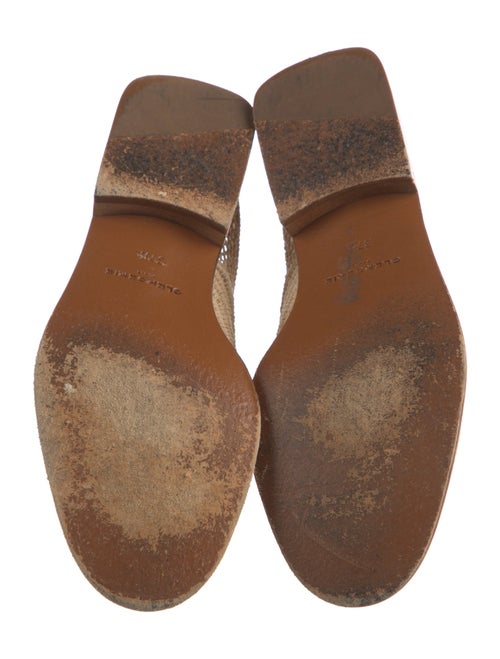 Robert Clergerie Raffia Mules