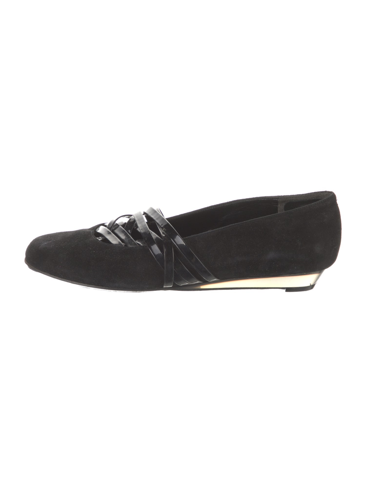 Robert Clergerie Suede Flats