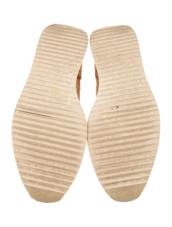 Robert Clergerie Straw Patterned Sneakers