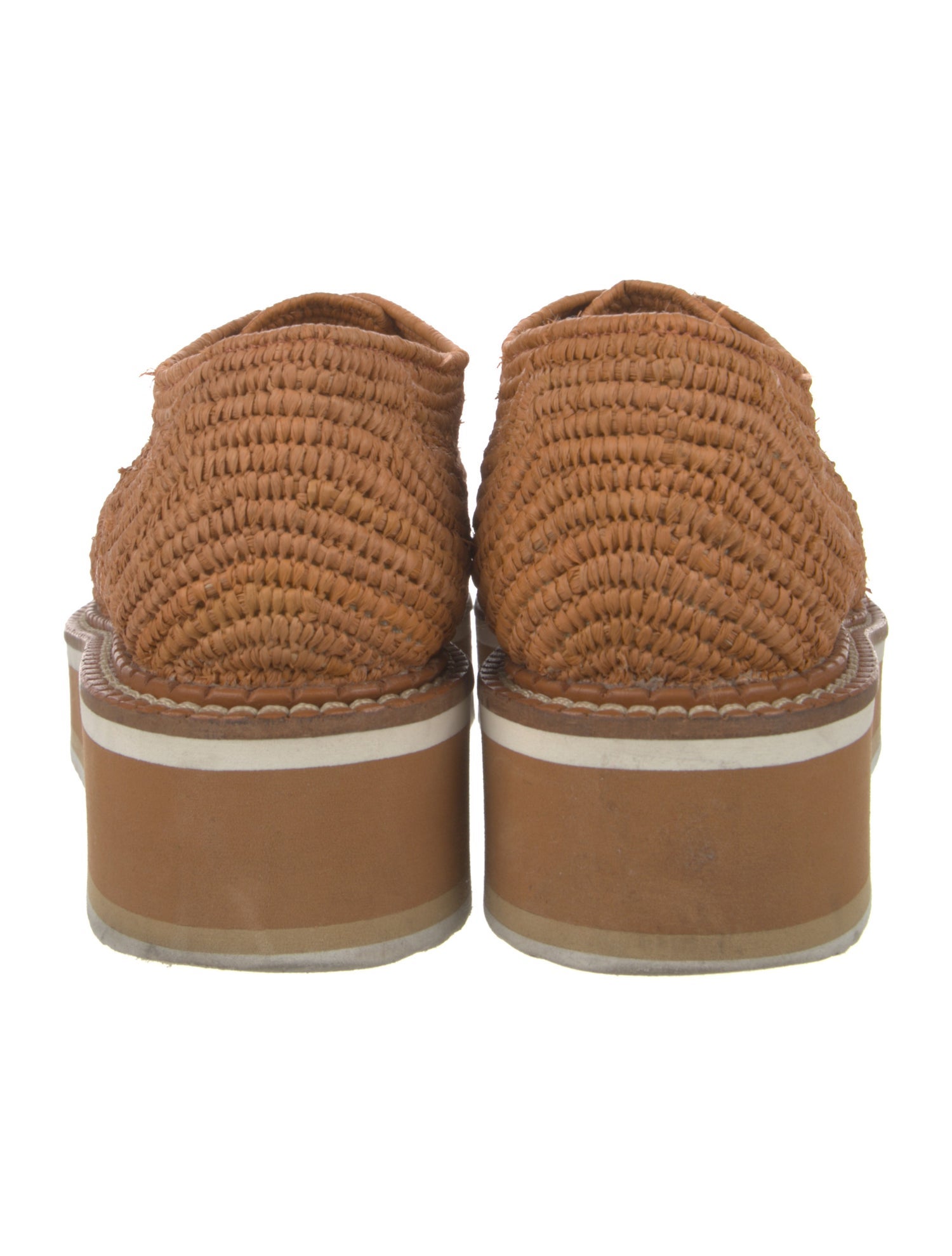 Robert Clergerie Straw Cutout Accent Sneakers