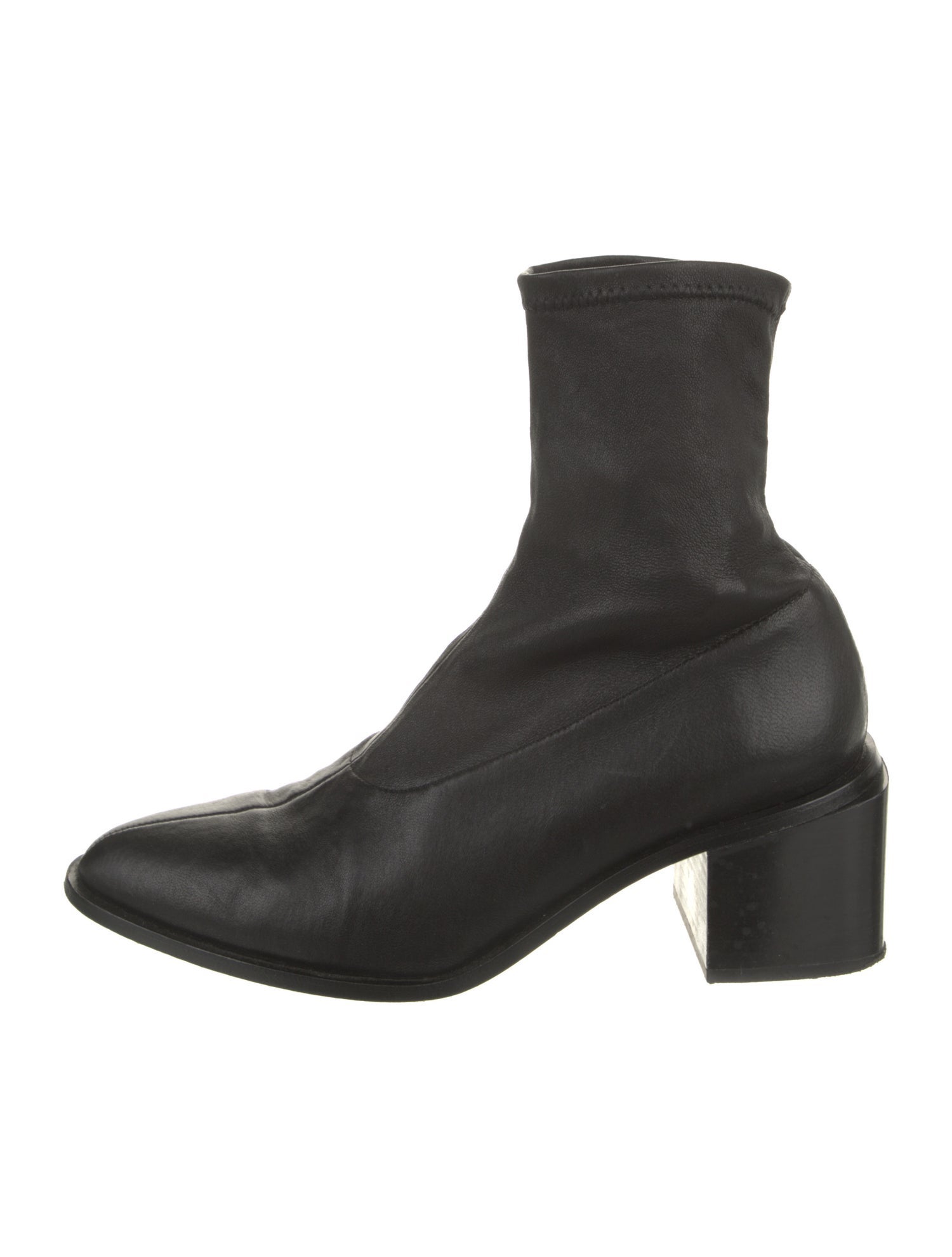 Robert Clergerie Leather Sock Boots