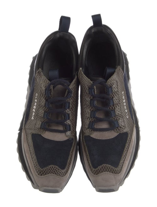 Robert Clergerie Patent Leather Printed Sneakers